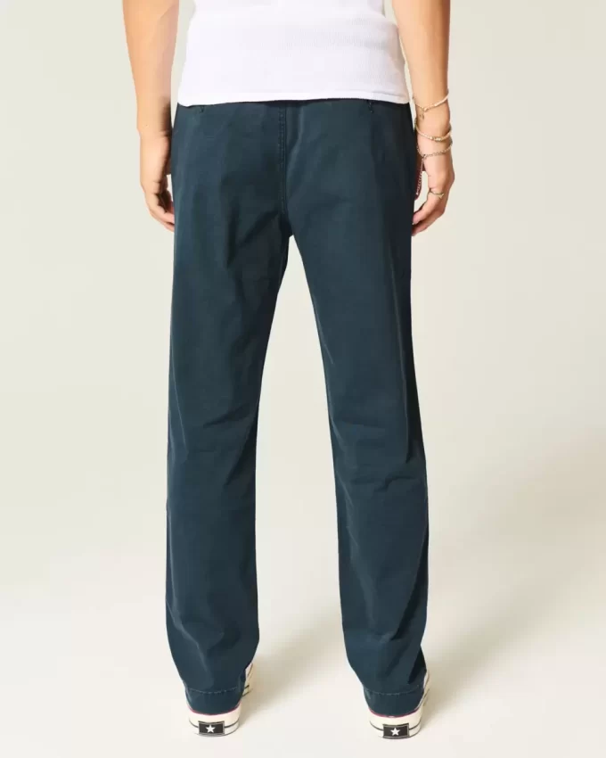 İnce Düz Chino Pantolon