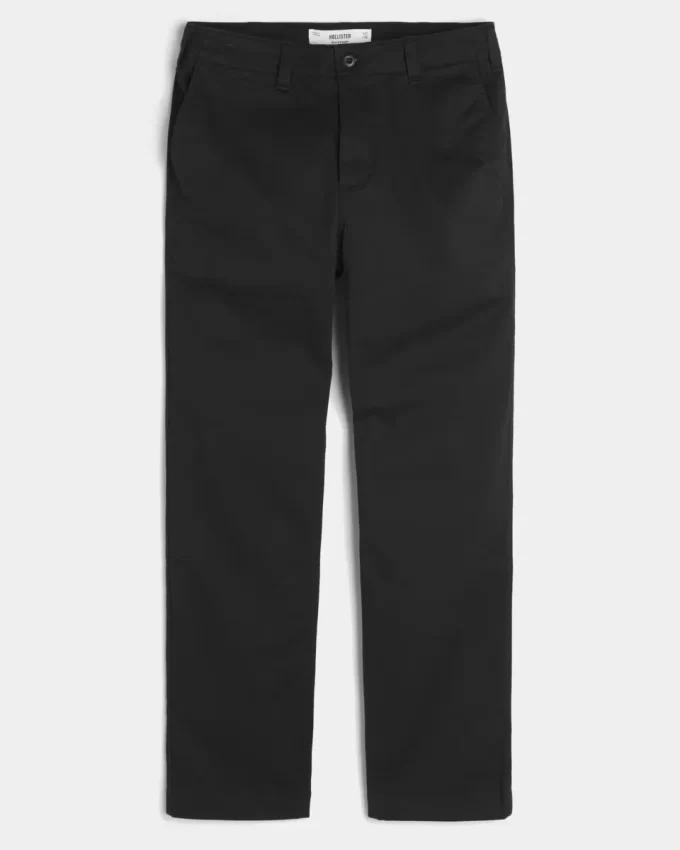 İnce Düz Chino Pantolon