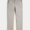 İnce Düz Chino Pantolon