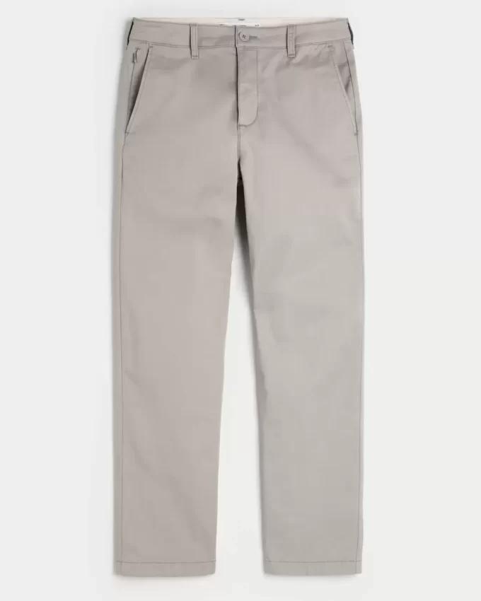 İnce Düz Chino Pantolon