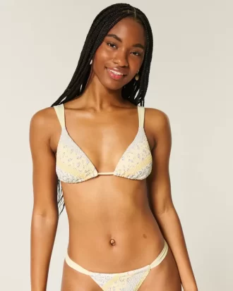 Omuzdan Askılı Üçgen Bikini Üstü