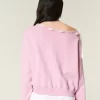 Omuzdan Bağlamalı Sweatshirt Omuzdan Bağlamalı Sweatshirt
