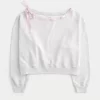 Omuzdan Bağlamalı Sweatshirt Omuzdan Bağlamalı Sweatshirt
