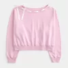 Omuzdan Bağlamalı Sweatshirt Omuzdan Bağlamalı Sweatshirt