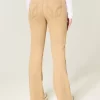 Orta Bel Haki Bootcut Pantolon