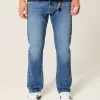 Orta Yıkama Slim Düz Kot Pantolon