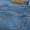 Orta Yıkama Slim Düz Kot Pantolon