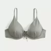 Parıltılı Balenli Bikini Üstü