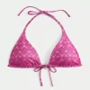 Parıltılı Çok Yönlü Üçgen Bikini Üstü Parıltılı Çok Yönlü Üçgen Bikini Üstü