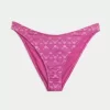 Parıltılı Yüksek Paçalı Şımarık Bikini Altı