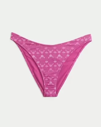 Parıltılı Yüksek Paçalı Şımarık Bikini Altı
