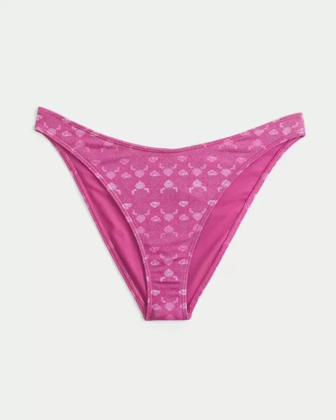 Parıltılı Yüksek Paçalı Şımarık Bikini Altı