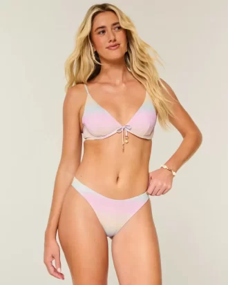Parıltılı Yüksek Paçalı Şımarık Bikini Altı