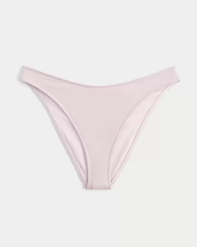 Parıltılı Yüksek Paçalı Şımarık Bikini Altı