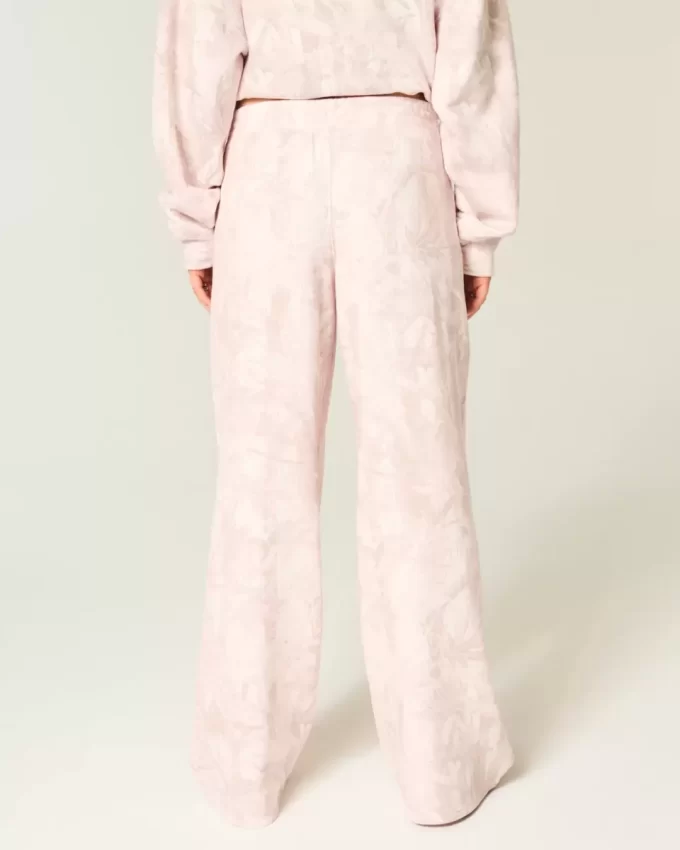 Pembe Kamuflaj Bol Eşofman Altı Pembe Kamuflaj Bol Eşofman Altı