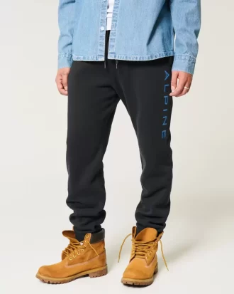 Rahat Alpine Grafik Polar Jogger Pantolon