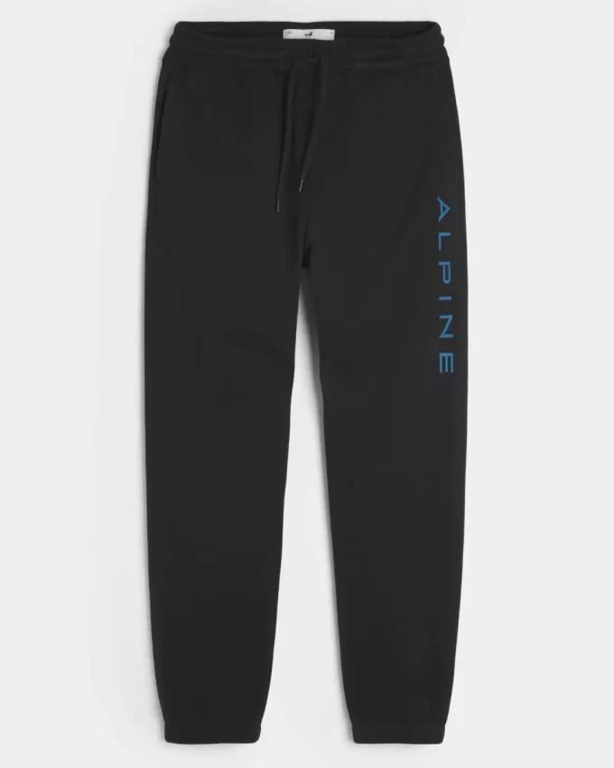 Rahat Alpine Grafik Polar Jogger Pantolon