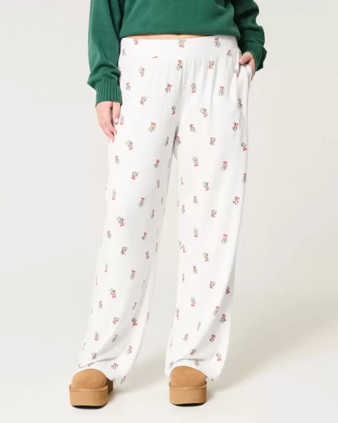 Rahat Geniş Paça Pijama Pantolonu Rahat Geniş Paça Pijama Pantolonu