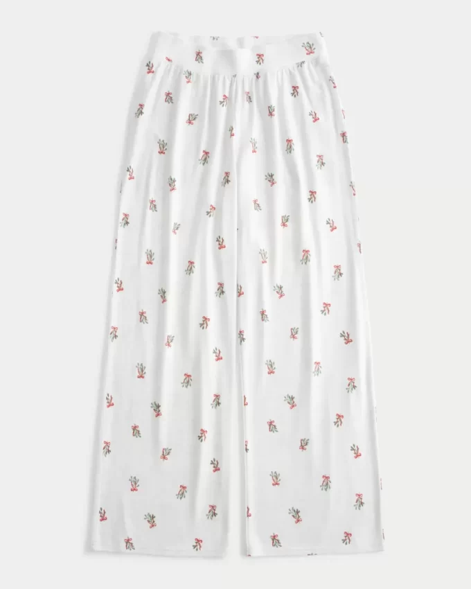 Rahat Geniş Paça Pijama Pantolonu Rahat Geniş Paça Pijama Pantolonu