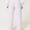 Rahat Kaburga Bağcıklı Bol Pantolon