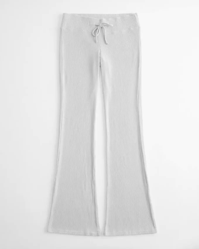 Rahat Kaburgalı Flare Pantolon