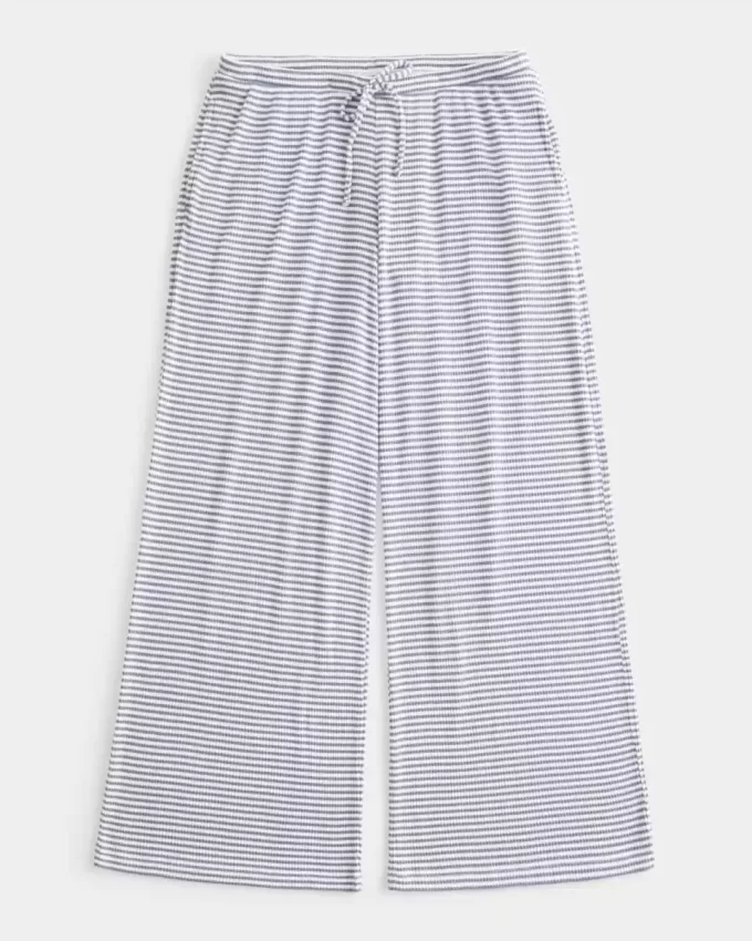 Rahat Kaburgalı Geniş Paça Pantolon