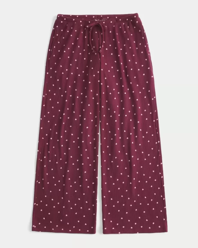Rahat Kaburgalı Geniş Paça Pantolon Rahat Kaburgalı Geniş Paça Pantolon