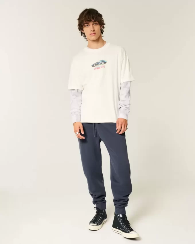 Rahat Kaburgalı Jogger Pantolon