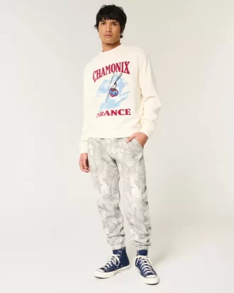 Rahat Kamuflaj Polar Jogger Pantolon