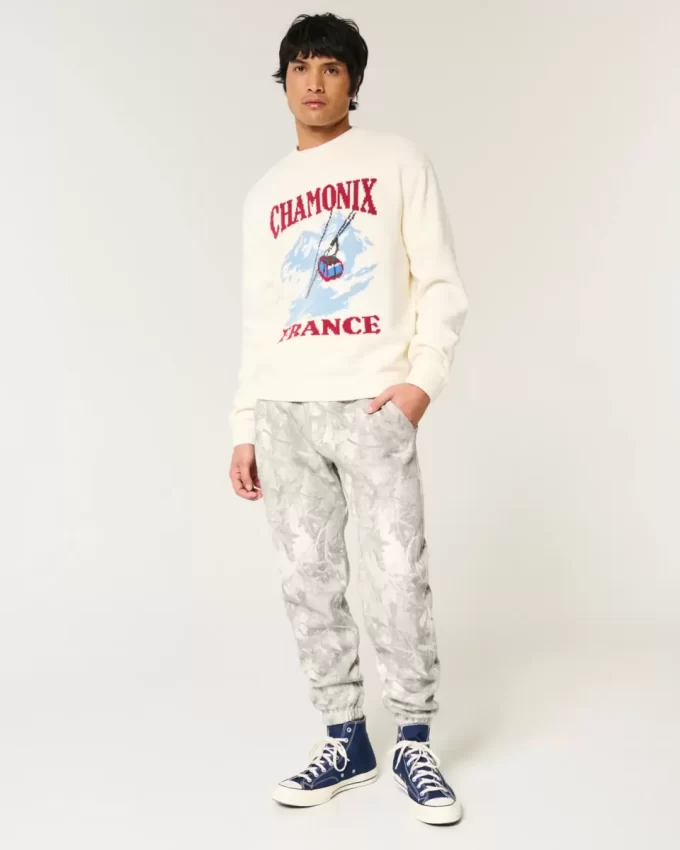 Rahat Kamuflaj Polar Jogger Pantolon