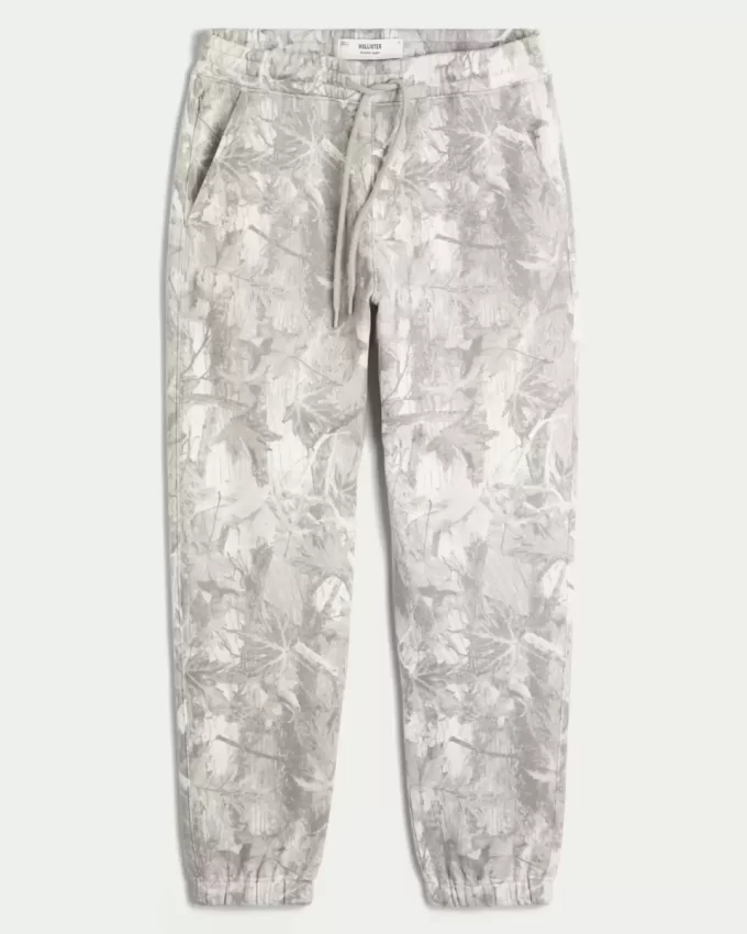 Rahat Kamuflaj Polar Jogger Pantolon