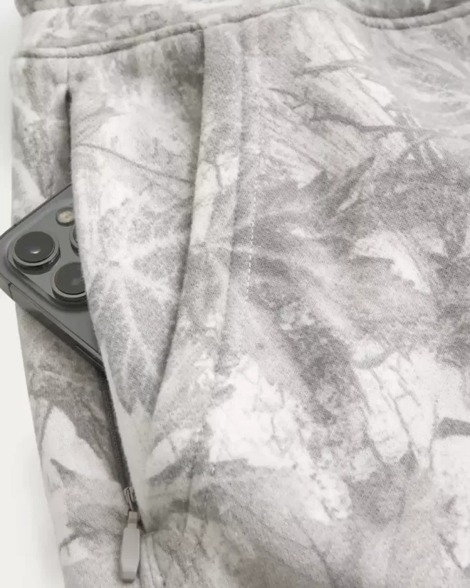 Rahat Kamuflaj Polar Jogger Pantolon