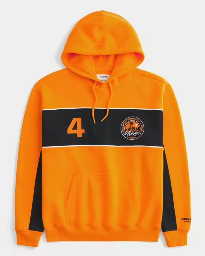 Rahat McLaren Grafik Kapüşonlu Üst Rahat McLaren Grafik Kapüşonlu Üst