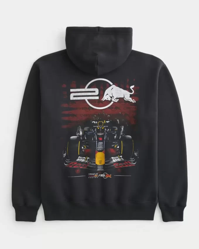 Rahat Oracle Red Bull Racing Grafik Kapüşonlu Üst