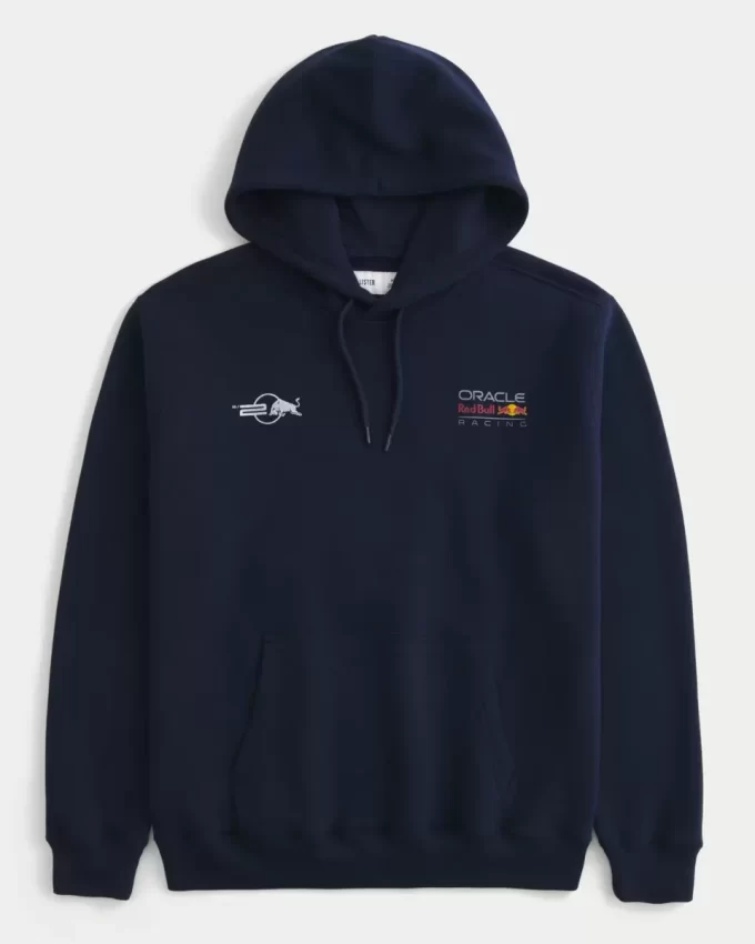 Rahat Oracle Red Bull Racing Grafik Kapüşonlu Üst
