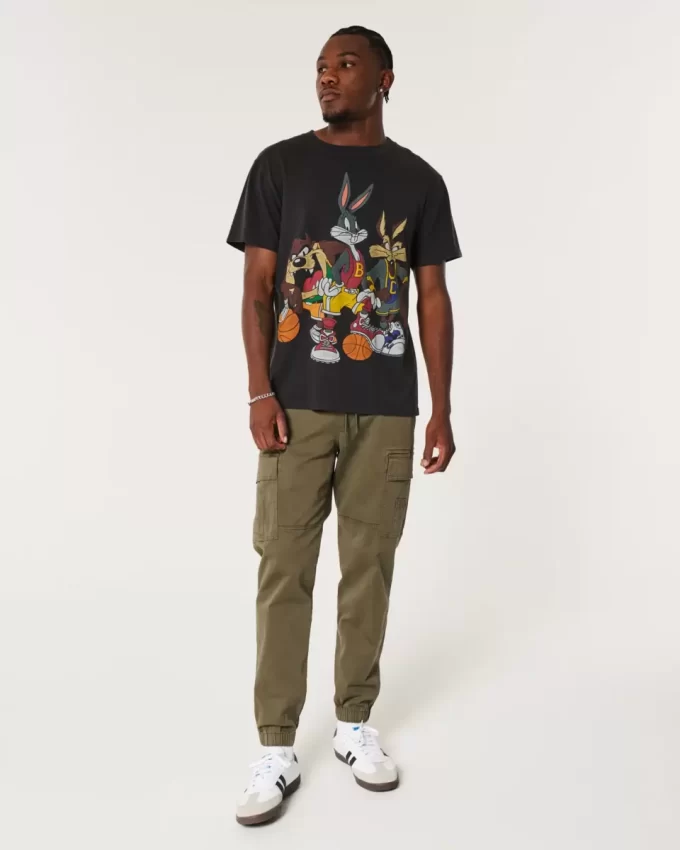 Rahat Twill Kargo Jogger Pantolon