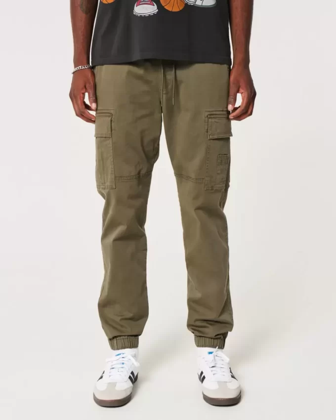 Rahat Twill Kargo Jogger Pantolon