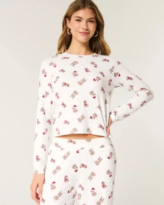 Rahat Uzun Kollu Pijama Gömleği