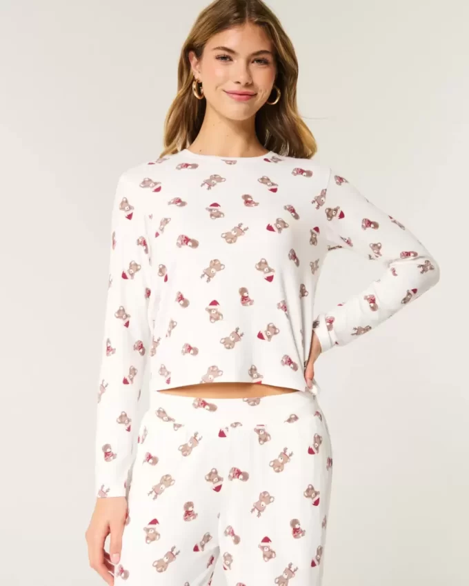 Rahat Uzun Kollu Pijama Gömleği Rahat Uzun Kollu Pijama Gömleği