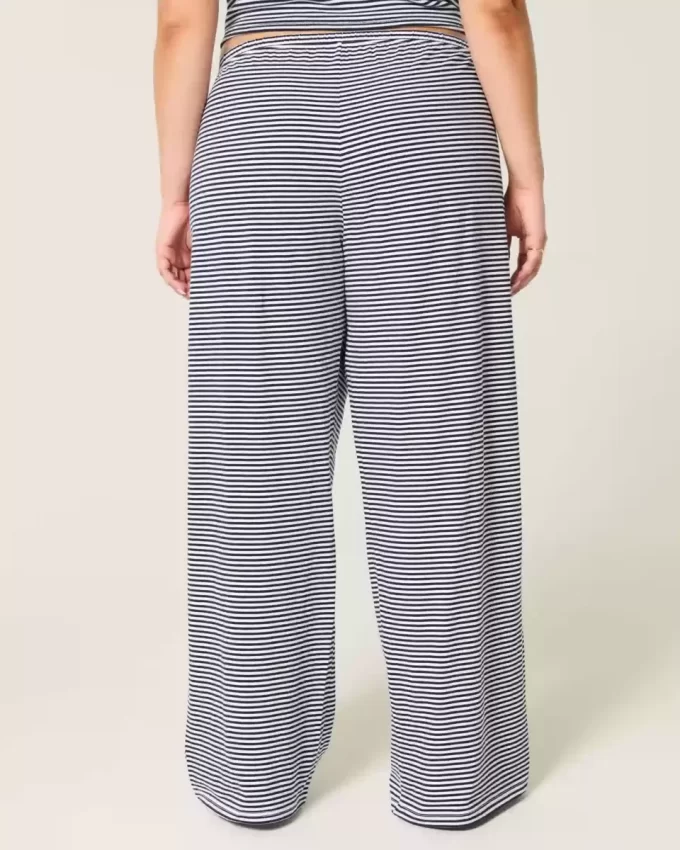 Örgü Bol Pantolon Örgü Bol Pantolon