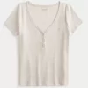 Ribanalı Kısa Kollu Icon Henley