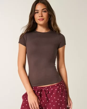 Seamless Fabric Crew Bebek Tişörtü