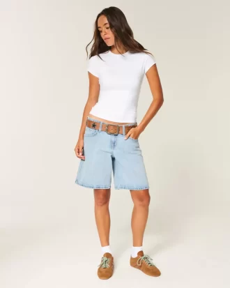 Seamless Fabric Crew Bebek Tişörtü