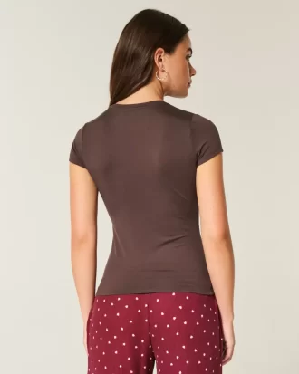Seamless Fabric Crew Bebek Tişörtü