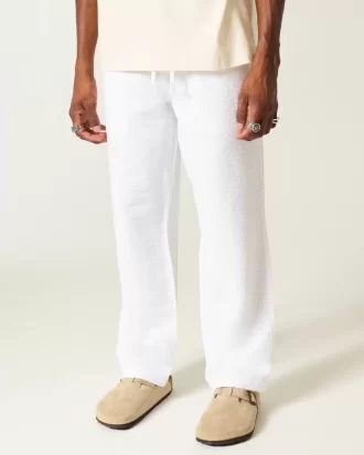 Seersucker Bol Pantolon