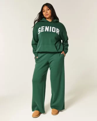 Senior Grafik Bol Eşofman Altı