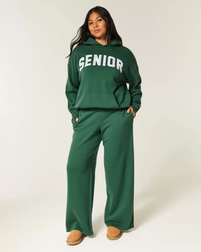 Senior Grafik Bol Eşofman Altı Senior Grafik Bol Eşofman Altı
