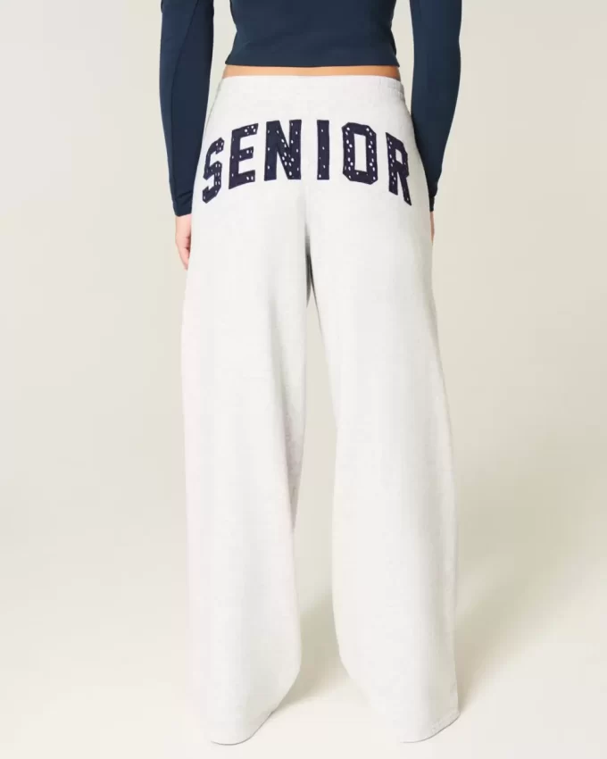 Senior Grafik Bol Eşofman Altı Senior Grafik Bol Eşofman Altı