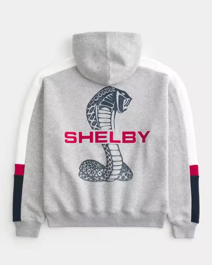 Shelby Grafik Kapüşonlu Üst