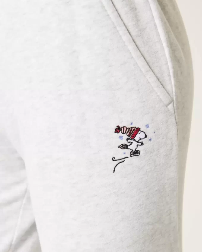 Snoopy Grafik Düz Eşofman Altı Snoopy Grafik Düz Eşofman Altı
